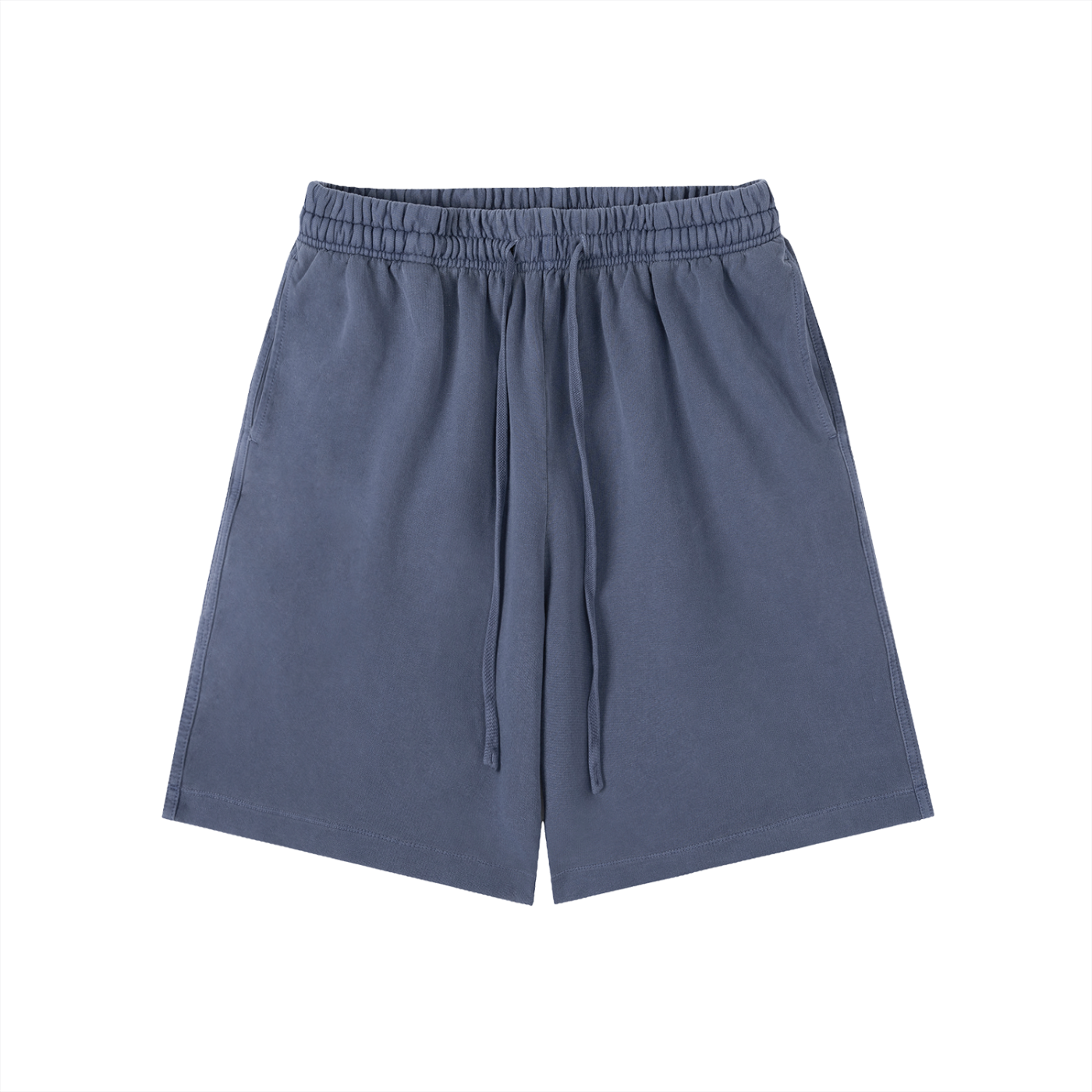 Black/White Vintage Wash Sweat Shorts